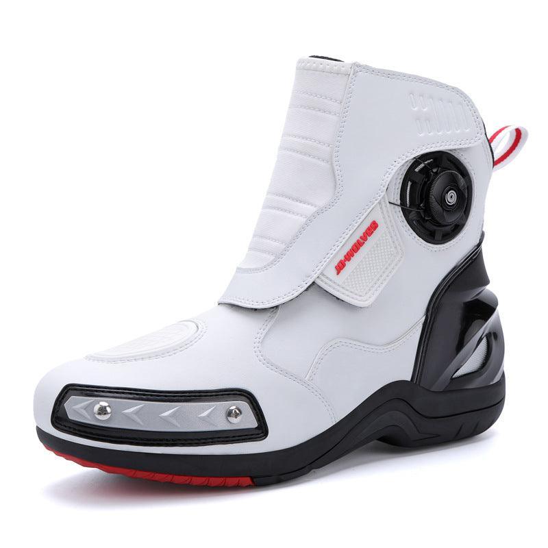 JO• WOLVES™ Luminous Coating Water Proof Motorcycle Boots - Bean's Moto Booth