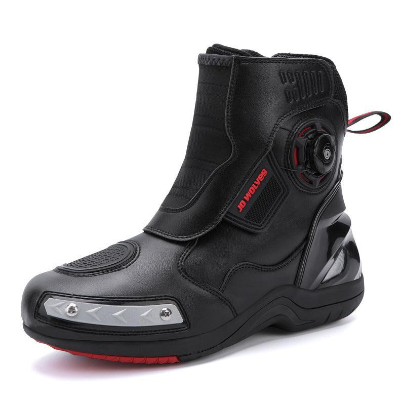 JO• WOLVES™ Luminous Coating Water Proof Motorcycle Boots - Bean's Moto Booth