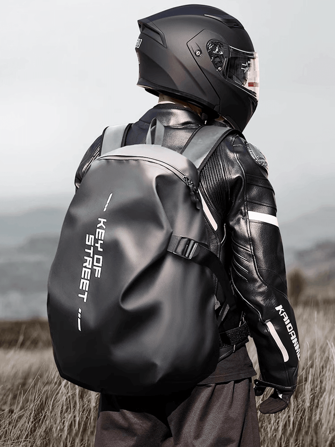 KOS Water Resistant Motorcycle Helmet Backpack Bean s Moto Booth