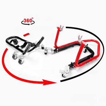 Liou Stand™ Motorcycle Paddock Stand Dolly Mover