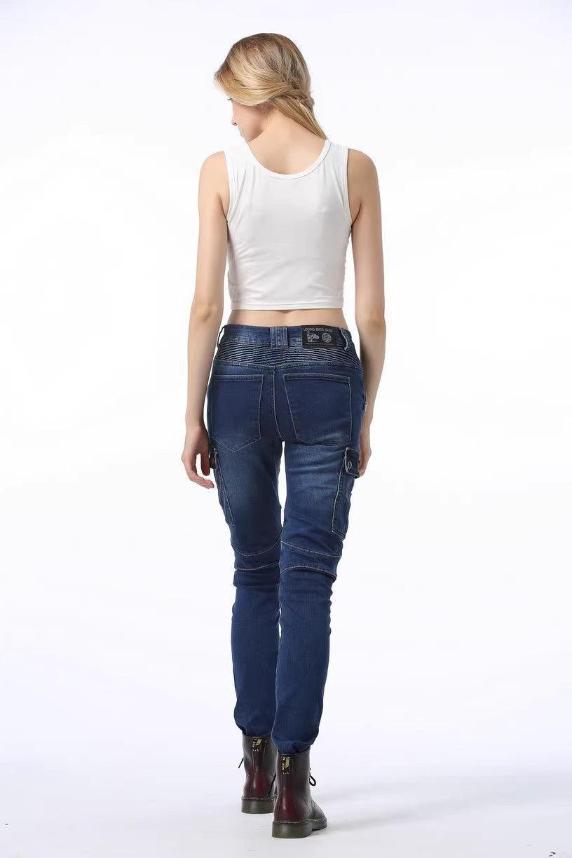 LOONG BIKER™ Motorcycle Jeans for Women - Bean's Moto Booth