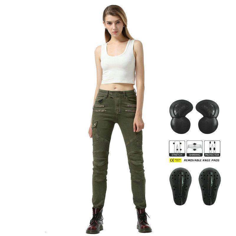 LOONG BIKER™ Motorcycle Jeans for Women - Bean's Moto Booth