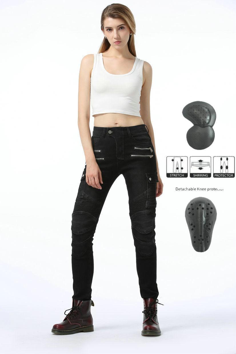 LOONG BIKER™ Motorcycle Jeans for Women - Bean's Moto Booth