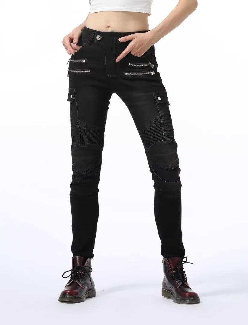 LOONG BIKER™ Motorcycle Jeans for Women - Bean's Moto Booth