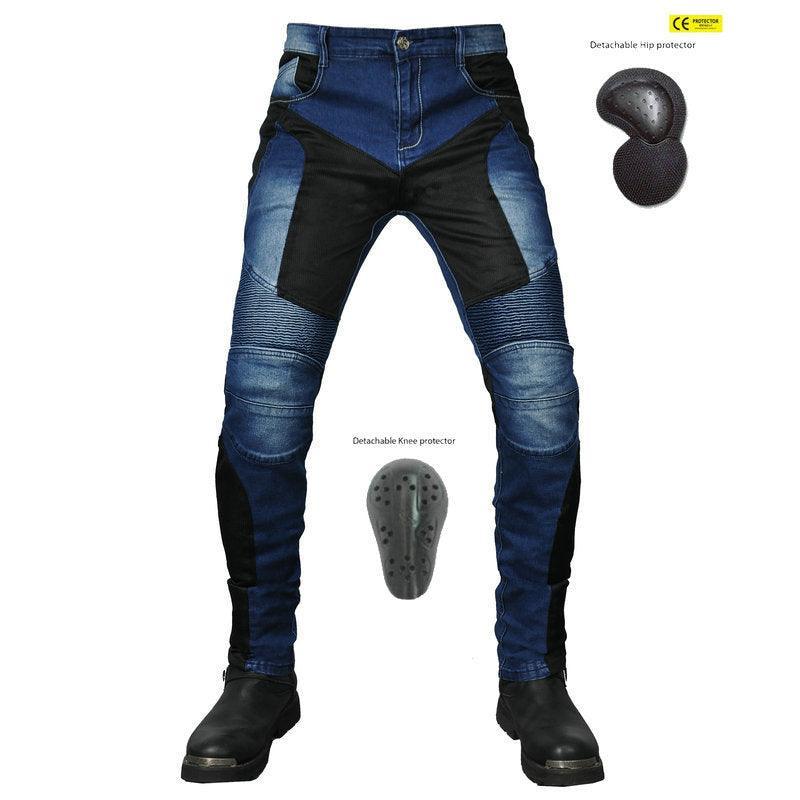 LOON BIKER™ Summer Mesh Motorcycle Pants for Men - Bean's Moto Booth
