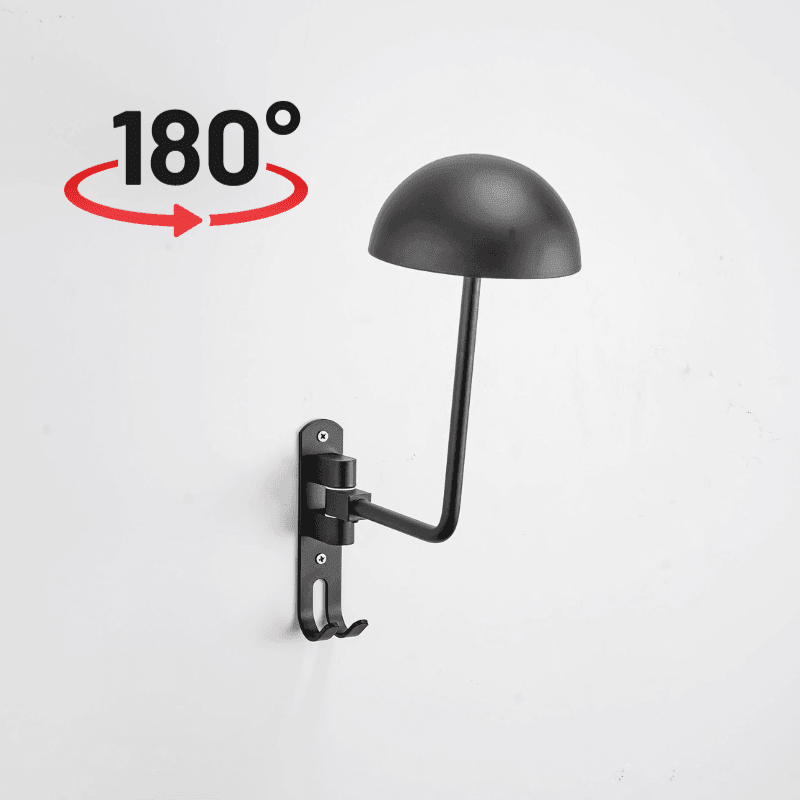 Minimalist Style Helmet Wall-mounted (No drill needed)Display Rack - Bean's Moto Booth