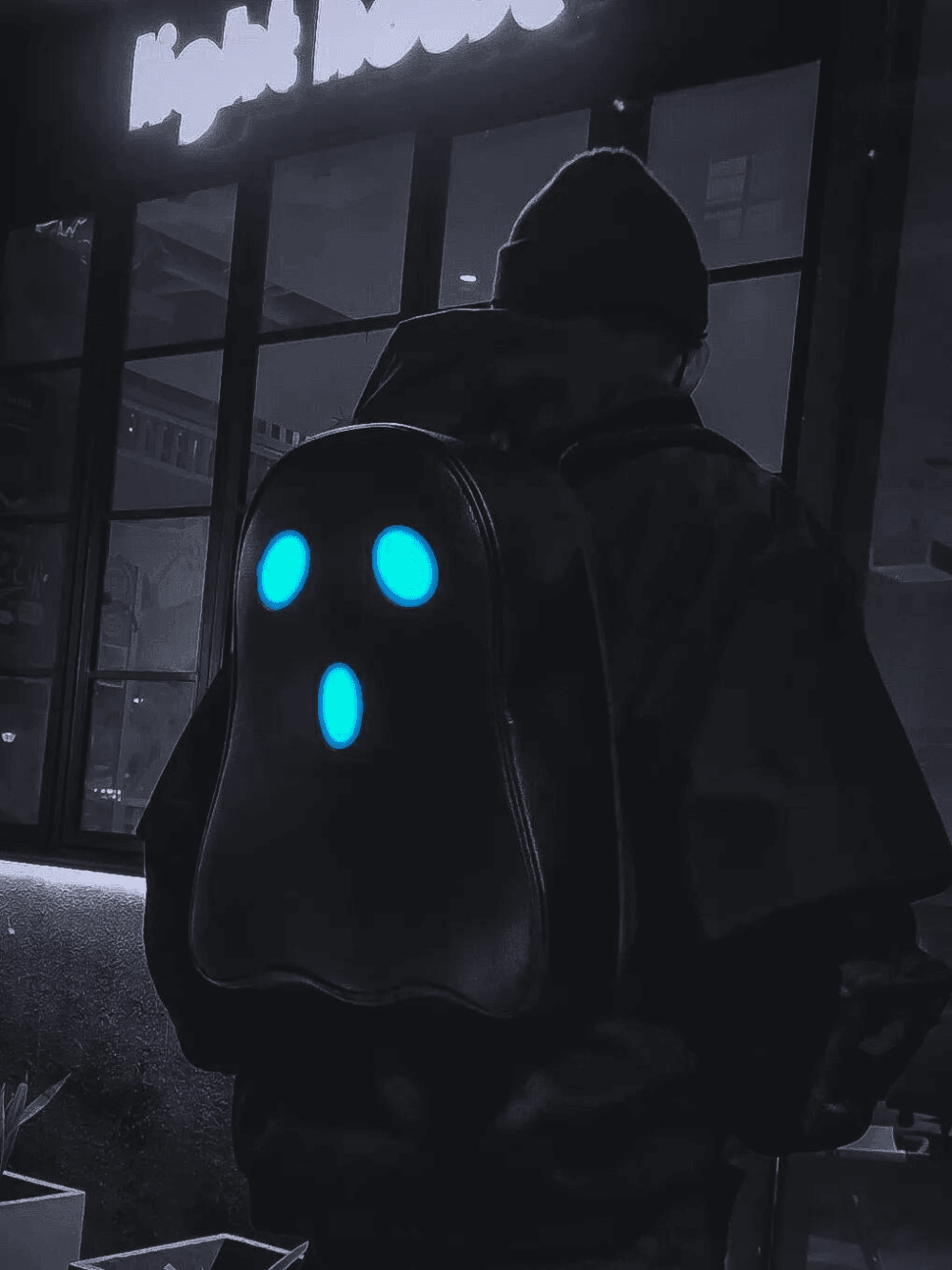 Moon Darkside™ Ghost Motorcycle Backpack/Helmet Bag - Bean's Moto Booth