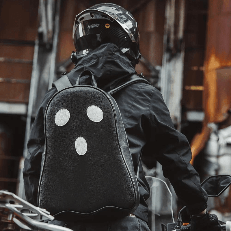 Moon Darkside™ Ghost Motorcycle Backpack/Helmet Bag - Bean's Moto Booth