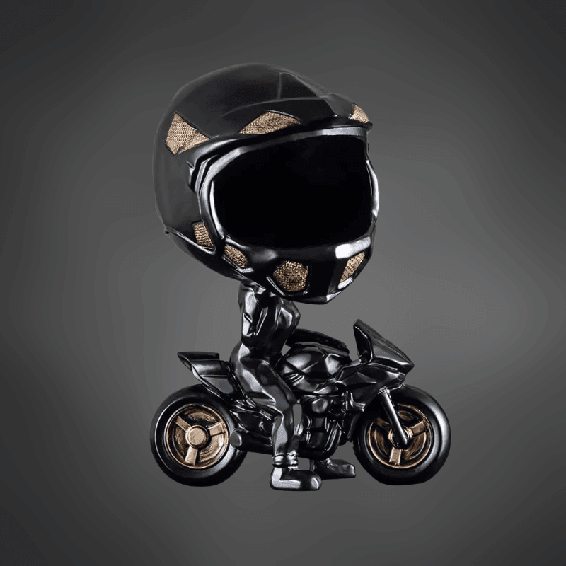 Moto Rider Themed Key Storage Decor - Bean's Moto Booth