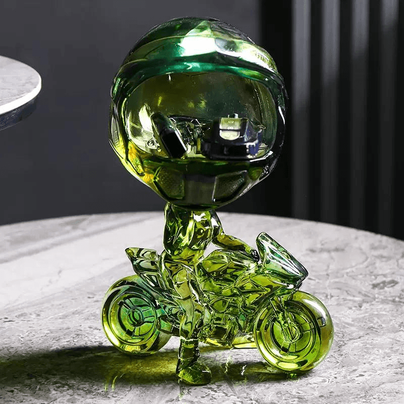Moto Rider Themed Key Storage Decor - Bean's Moto Booth