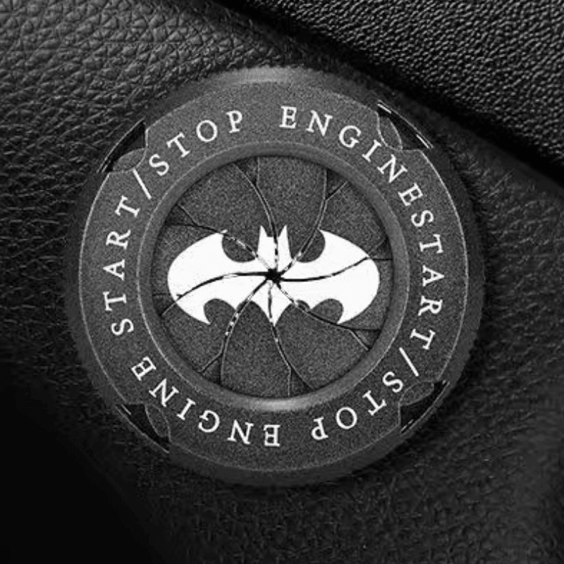 Motorcycle Igniter Cover- Central Logo Customizable - Bean's Moto Booth