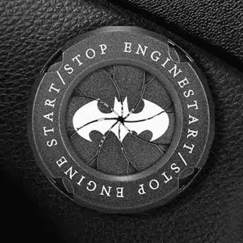 Motorcycle Igniter Cover- Central Logo Customizable - Bean's Moto Booth