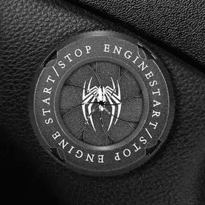 Motorcycle Igniter Cover- Central Logo Customizable - Bean's Moto Booth
