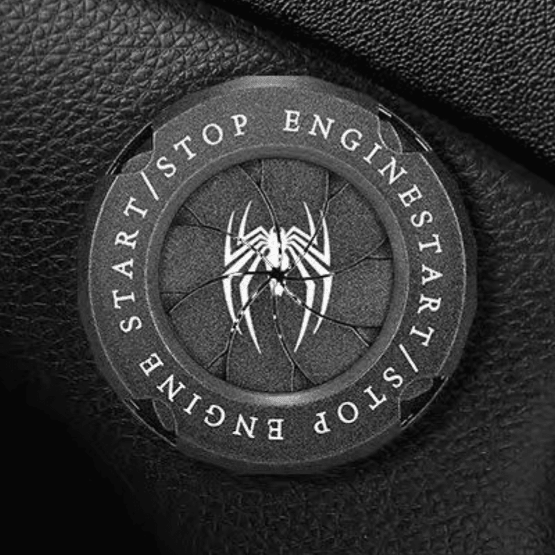 Motorcycle Igniter Cover- Central Logo Customizable - Bean's Moto Booth