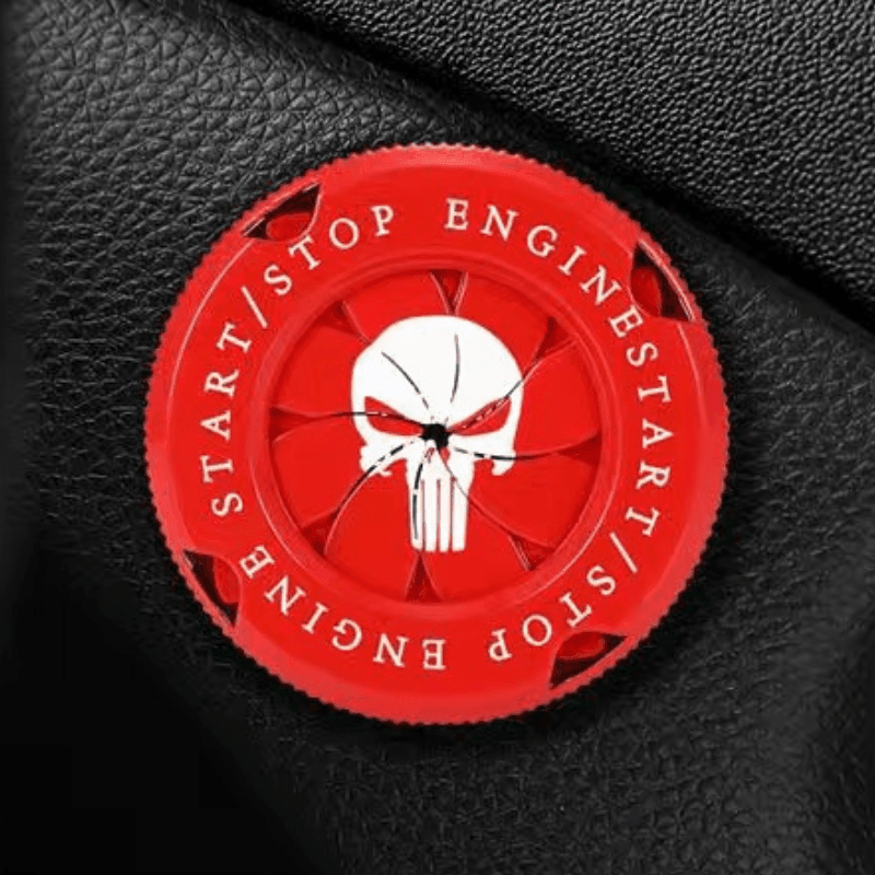 Motorcycle Igniter Cover- Central Logo Customizable - Bean's Moto Booth