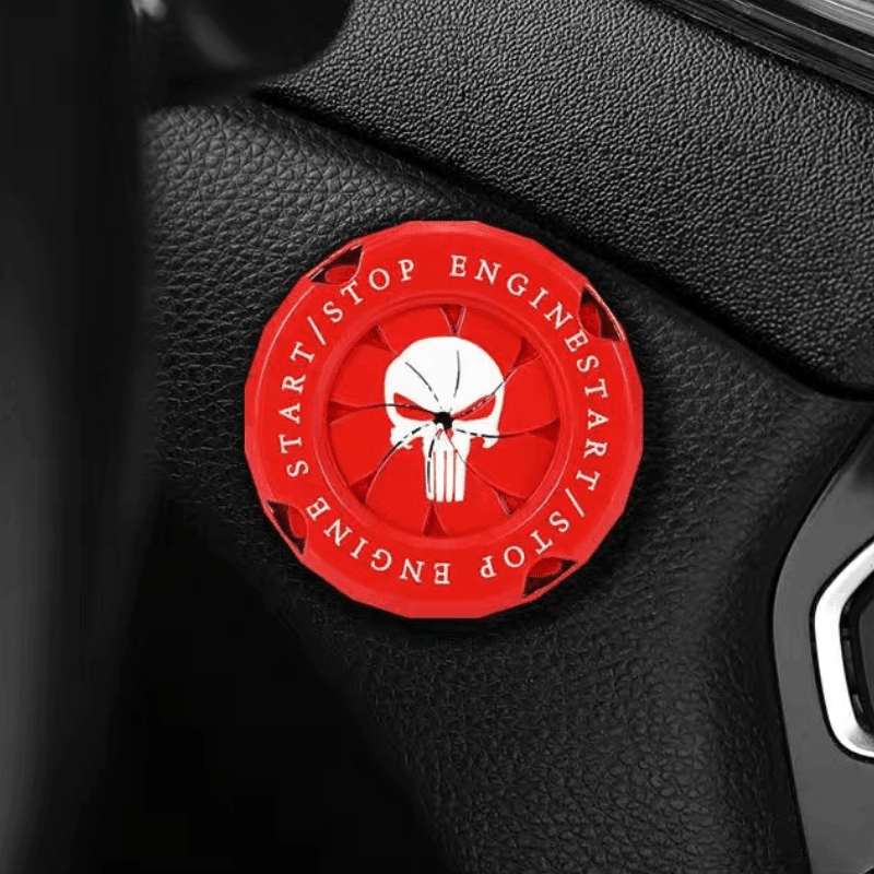Motorcycle Igniter Cover- Central Logo Customizable - Bean's Moto Booth