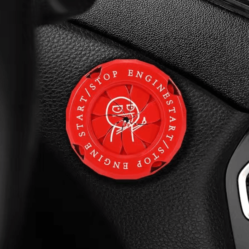 Motorcycle Igniter Cover- Central Logo Customizable - Bean's Moto Booth