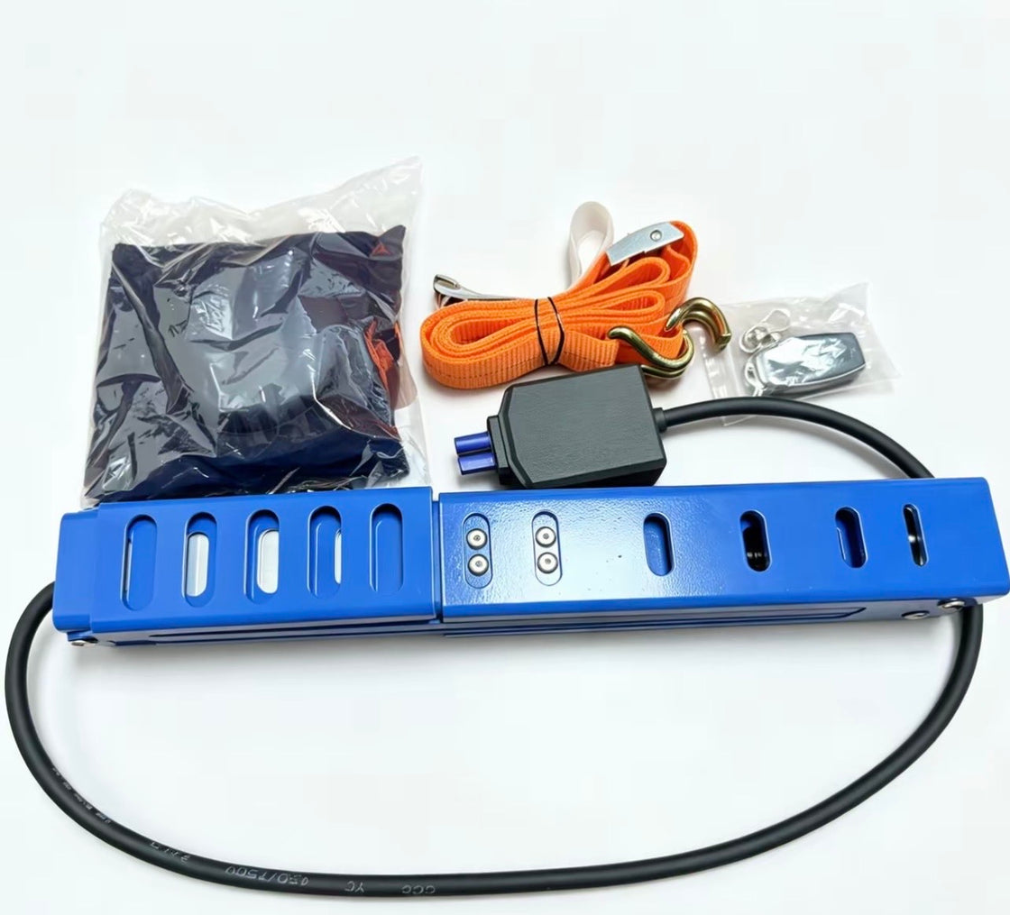 Motorcycle lift assist device-only package contents