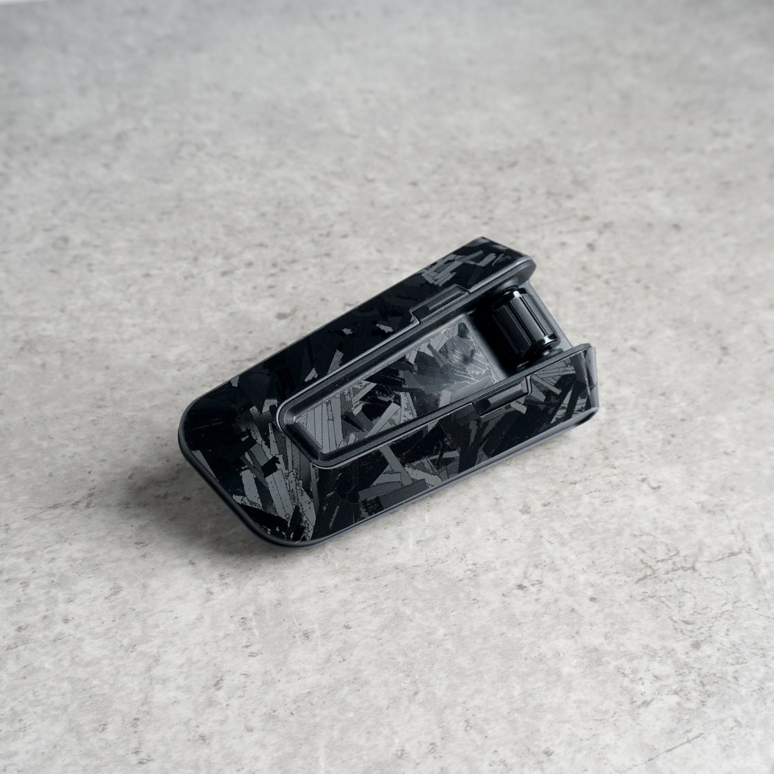 Forged Carbon Look decal design for PACKTALK EDGE.