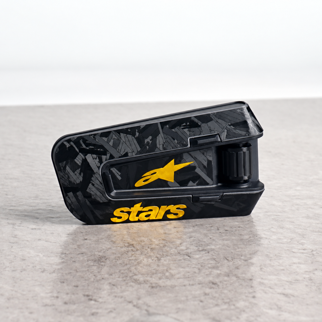 Forged Carbon Look - Mirror Gold A decal design for PACKTALK EDGE.