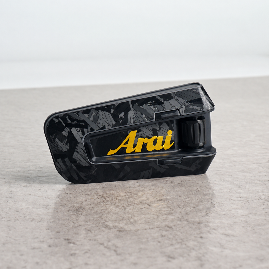 Forged Carbon Look - Mirror Gold AA decal design for PACKTALK EDGE.