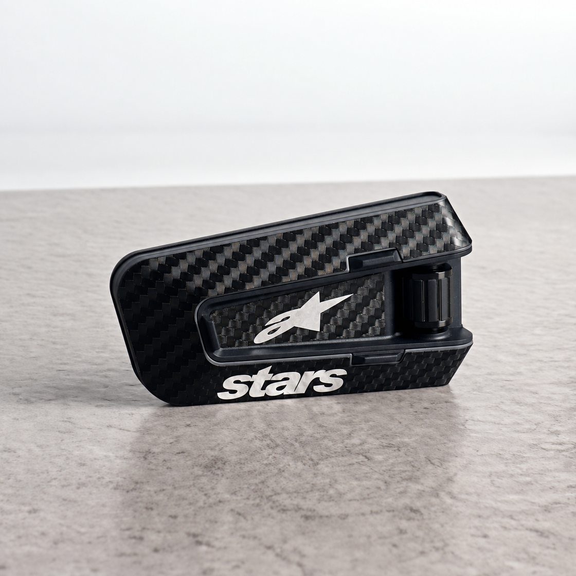 Carbon Fiber Look - Mirror Silver A decal design for PACKTALK EDGE.