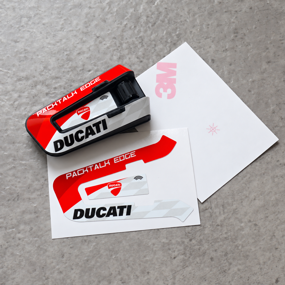 Design A decal design for PACKTALK EDGE.