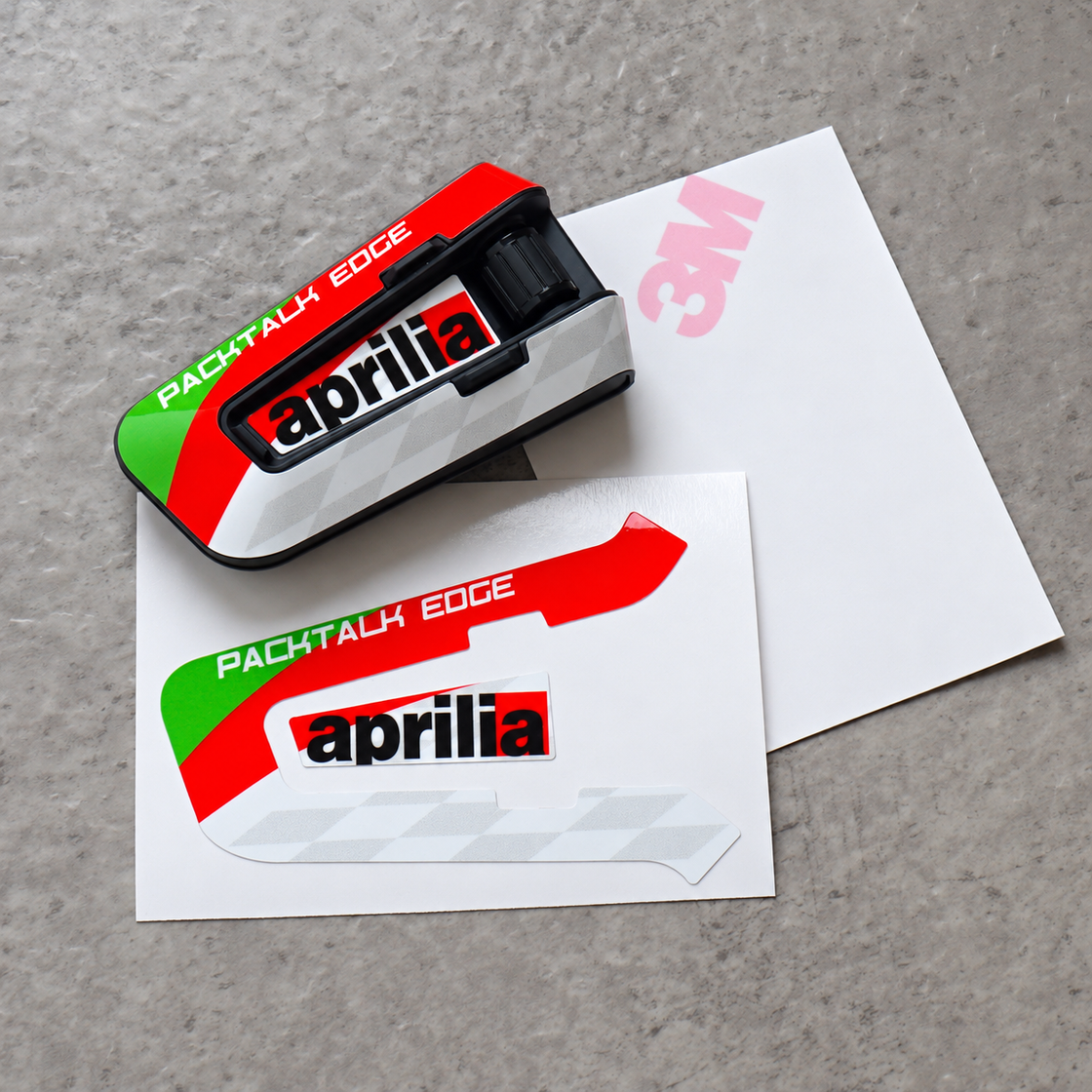 Dark Gray decal design for PACKTALK EDGE.