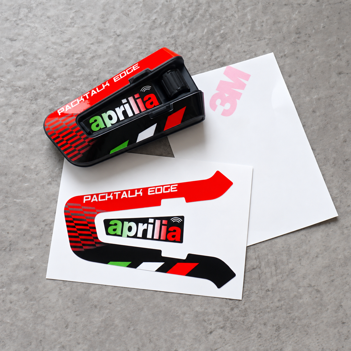 Design G decal design for PACKTALK EDGE.
