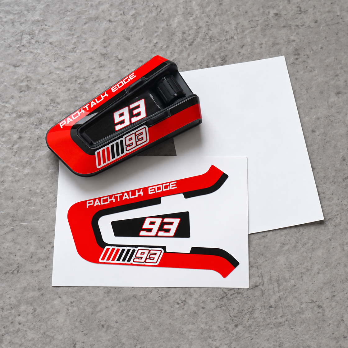 Design L decal design for PACKTALK EDGE.