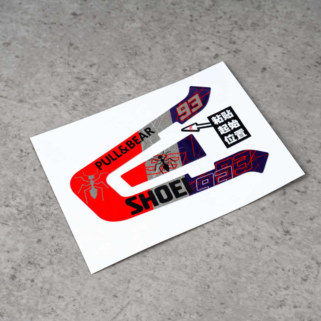 Design 98 decal design for PACKTALK EDGE.