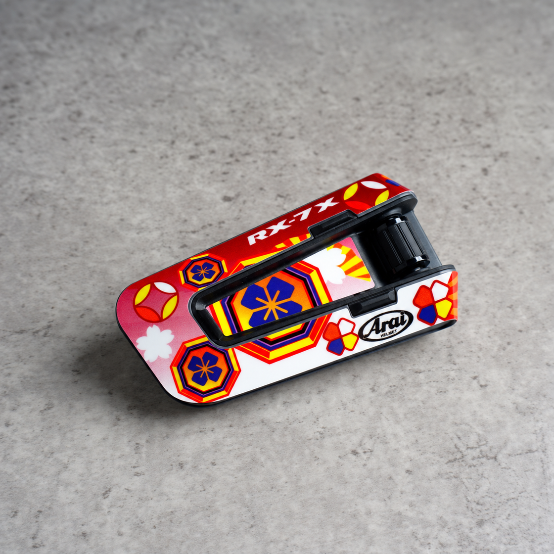Design 128 decal design for PACKTALK EDGE.