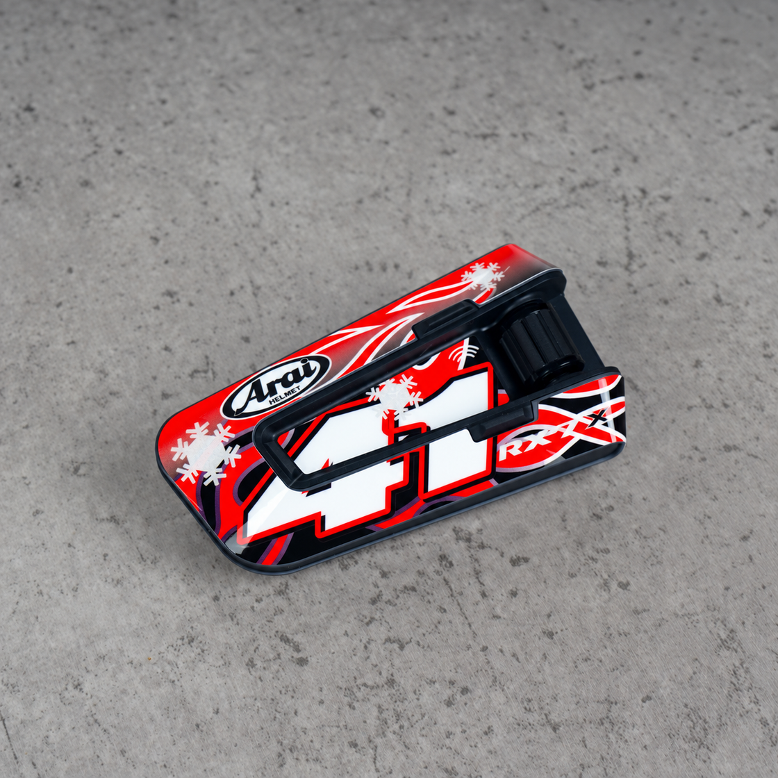 Design 141 decal design for PACKTALK EDGE.