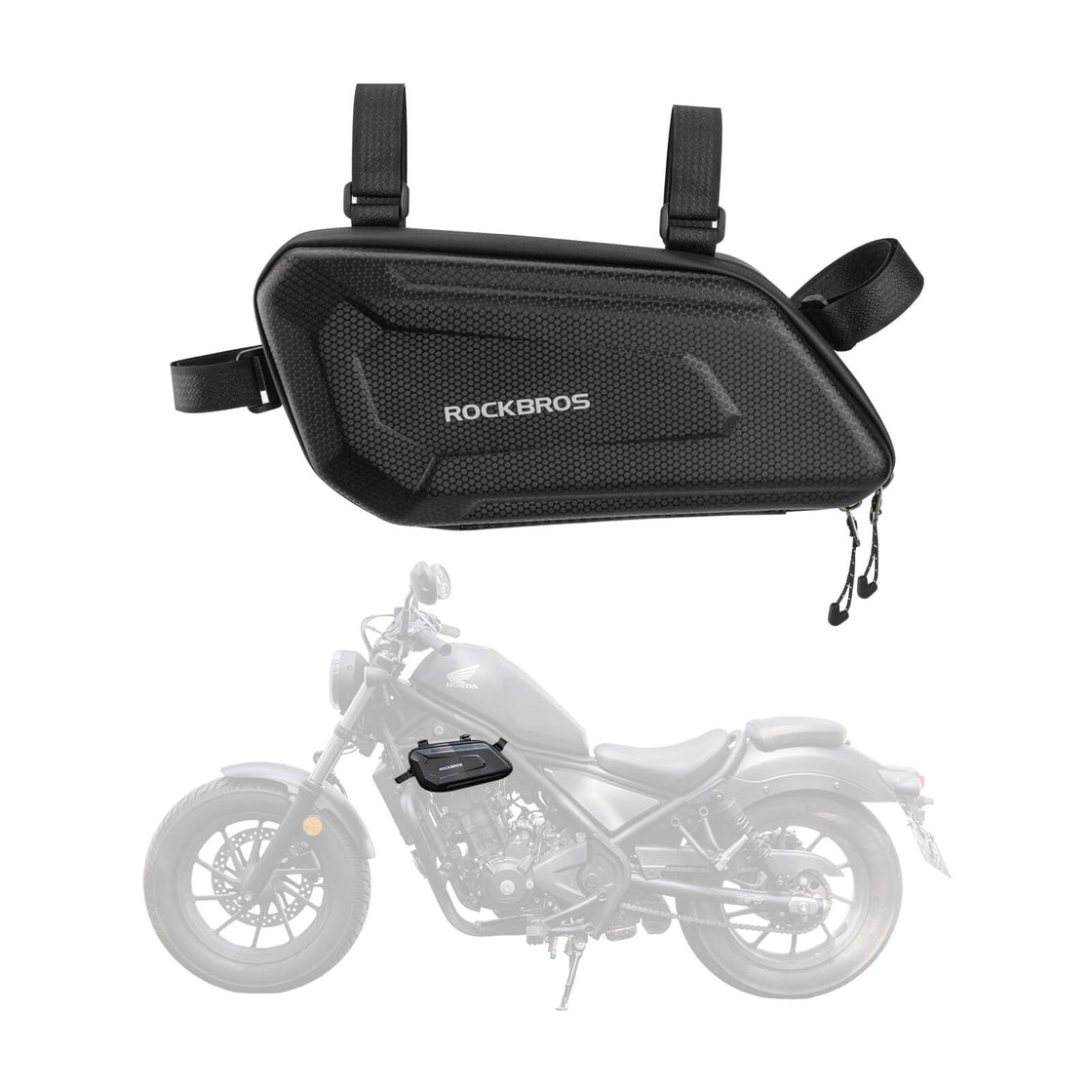 Motorcycle Triangle Side Bag