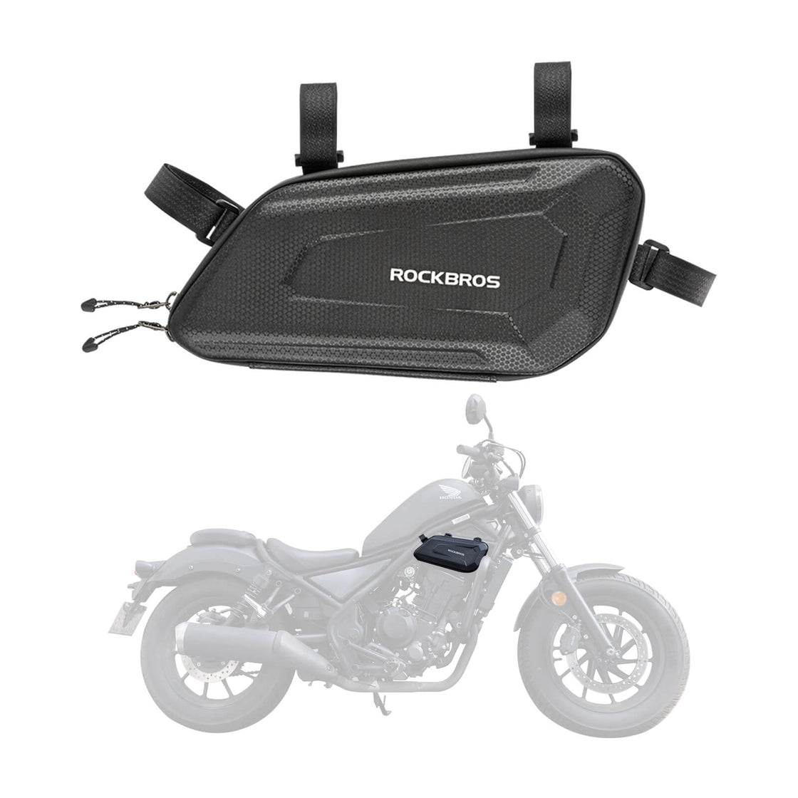 Motorcycle Triangle Side Bag