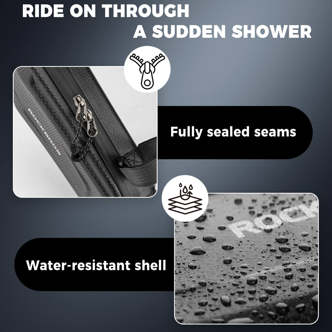 Motorcycle Triangle Side Bag