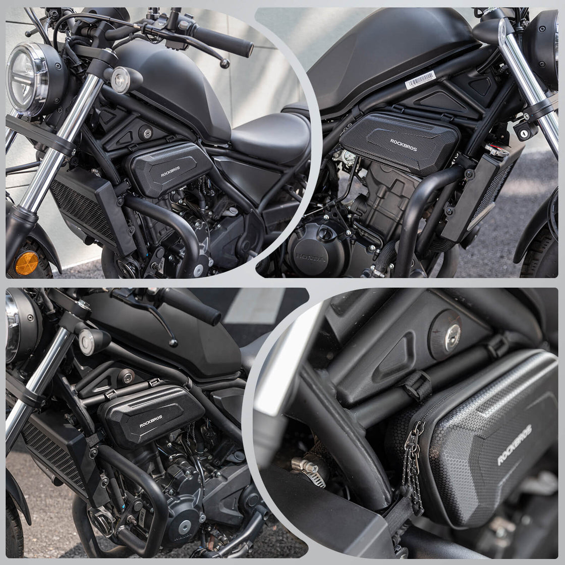 Motorcycle Triangle Side Bag