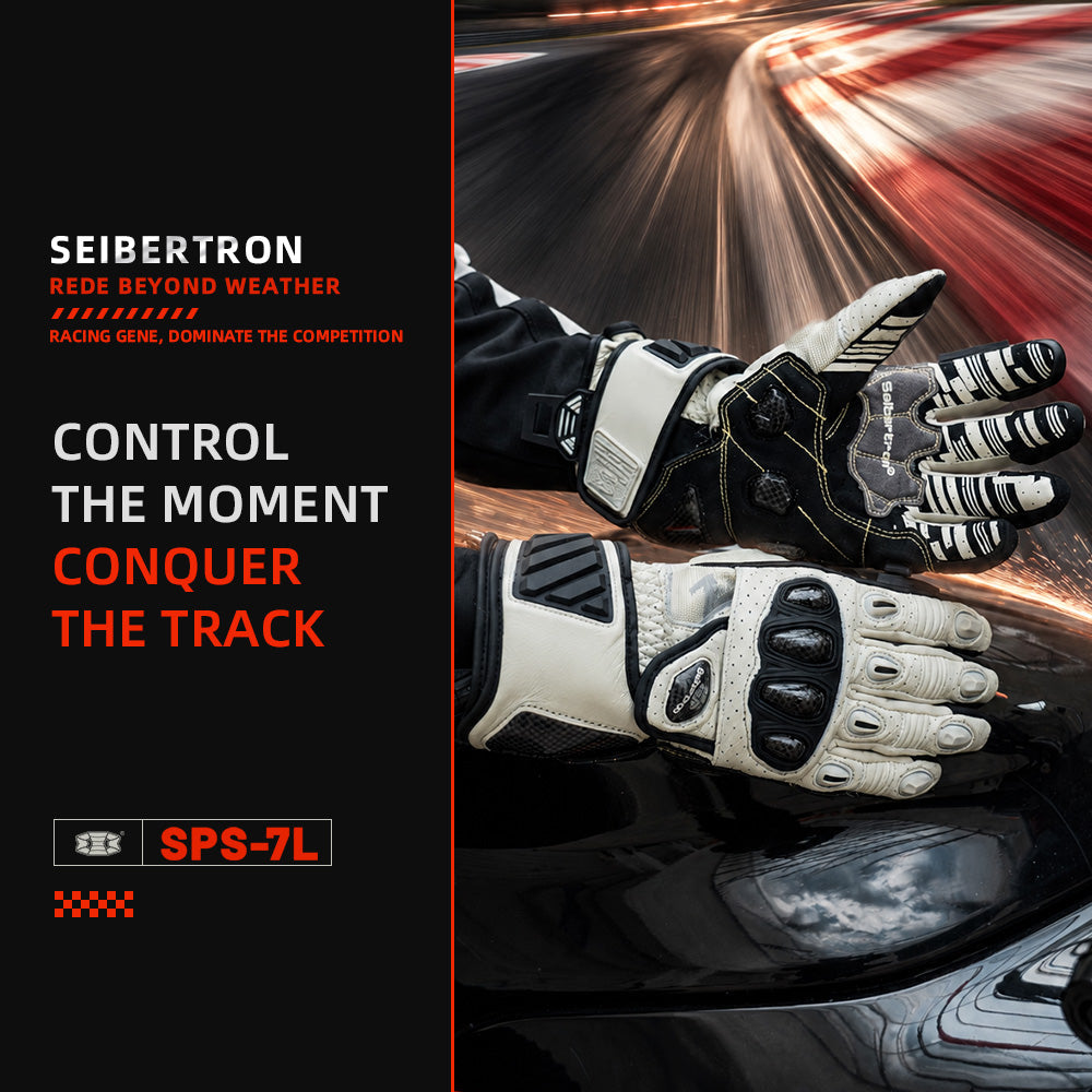 Color:White | Seibertron SPS-7L White racing lifestyle image