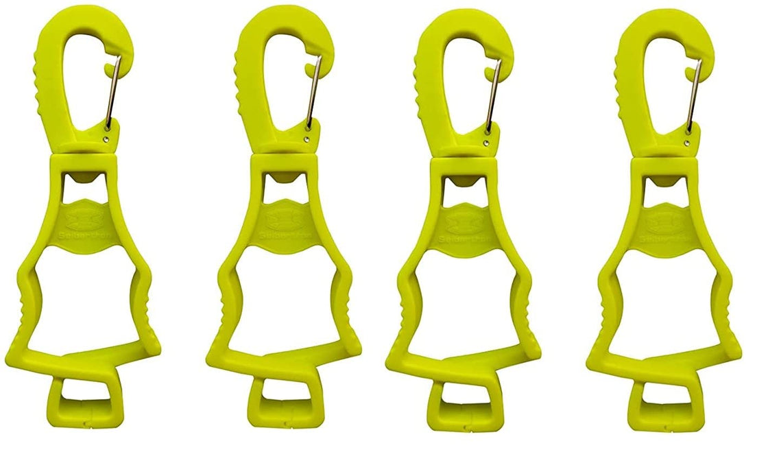 work-glove-clips-quantity-original-20260715 | variant:Fluorescent Yellow 4 Pieces | Seibertron patented work glove clips original image