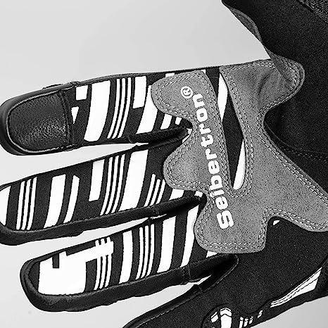 Seibertron™ SPW2 Carbon fiber Waterproof Touchscreen Leather Gloves - Bean's Moto Booth