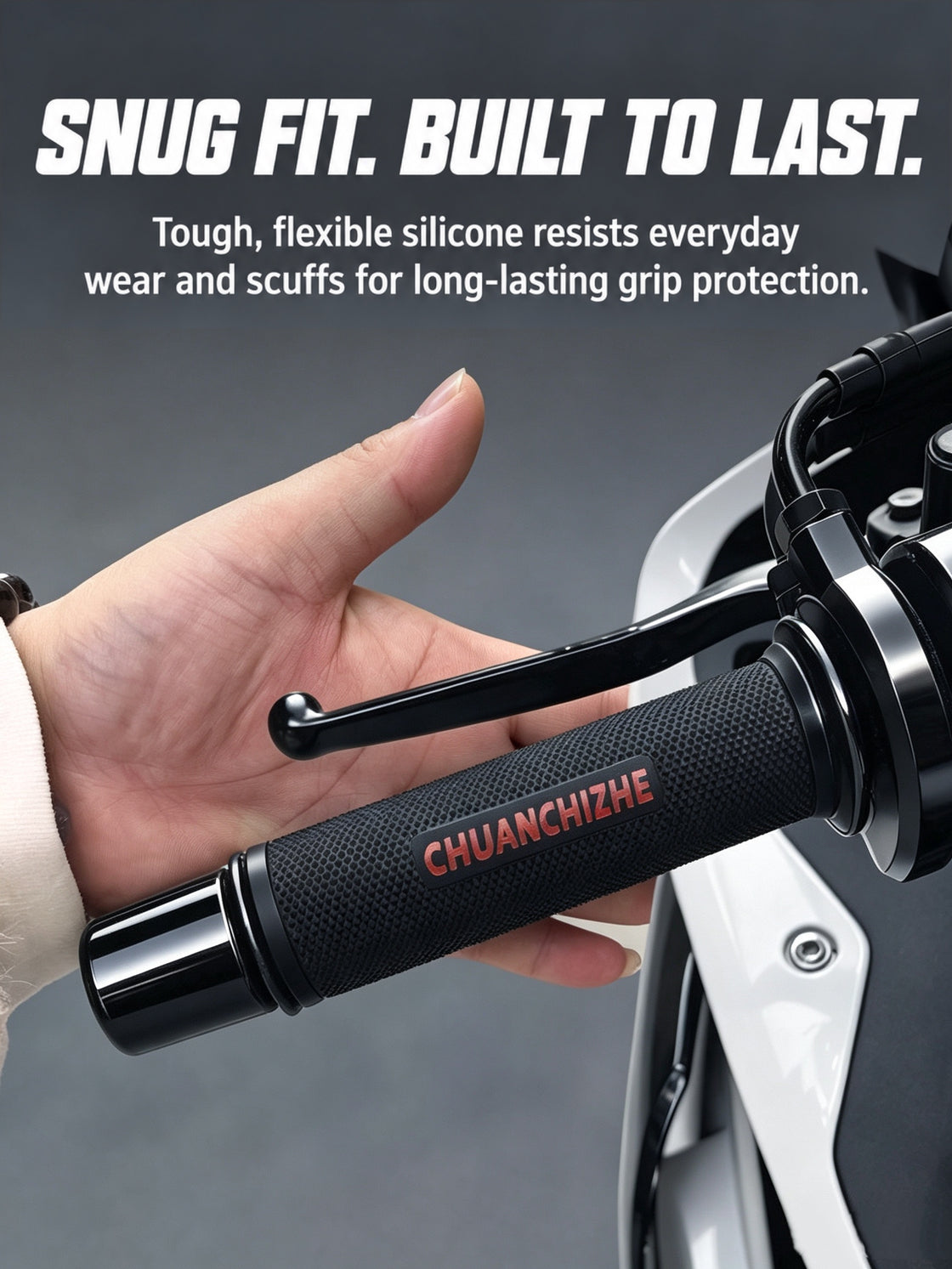 CHUANCHIZHE silicone anti-slip grip covers - product view 2
