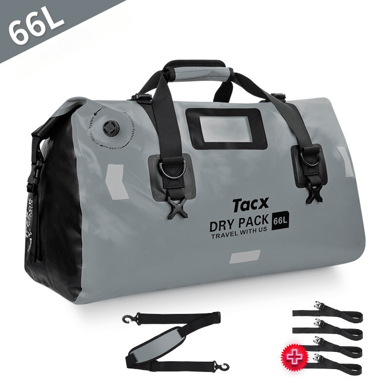 TACX™ 4-in-1 Waterproof Motorcycle Tailbag - Bean's Moto Booth