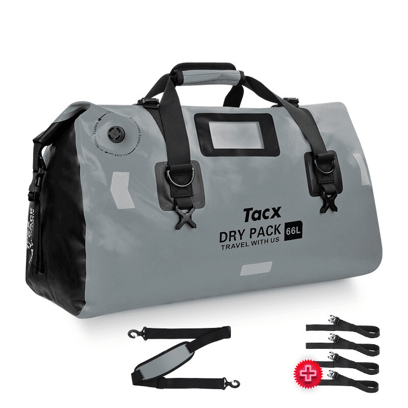 TACX™ 4-in-1 Waterproof Motorcycle Tailbag - Bean's Moto Booth