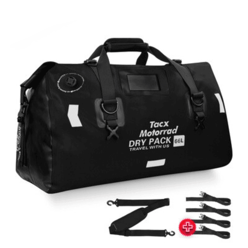 TACX™ 4-in-1 Waterproof Motorcycle Tailbag - Bean's Moto Booth