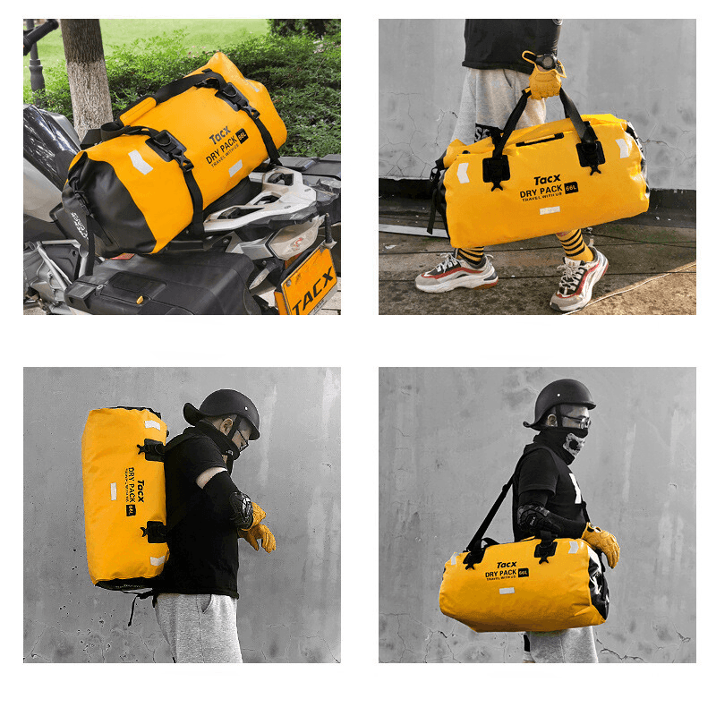 TACX™ 4-in-1 Waterproof Motorcycle Tailbag - Bean's Moto Booth