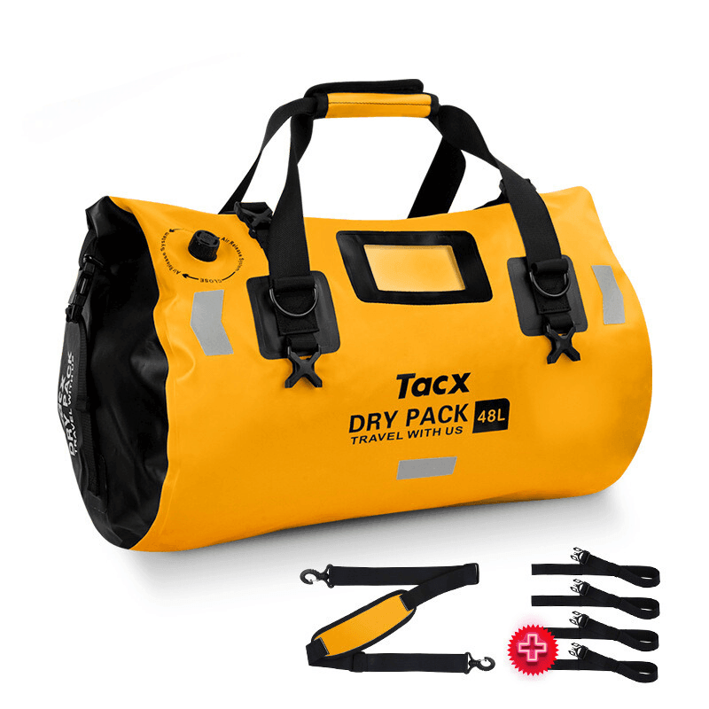 TACX™ 4-in-1 Waterproof Motorcycle Tailbag - Bean's Moto Booth