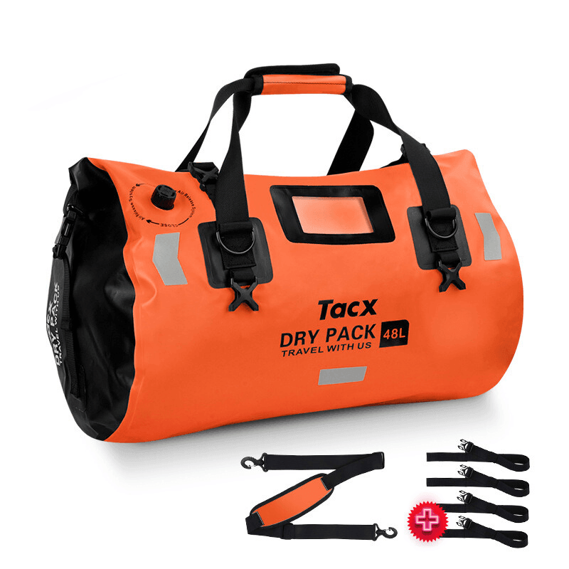 TACX™ 4-in-1 Waterproof Motorcycle Tailbag - Bean's Moto Booth