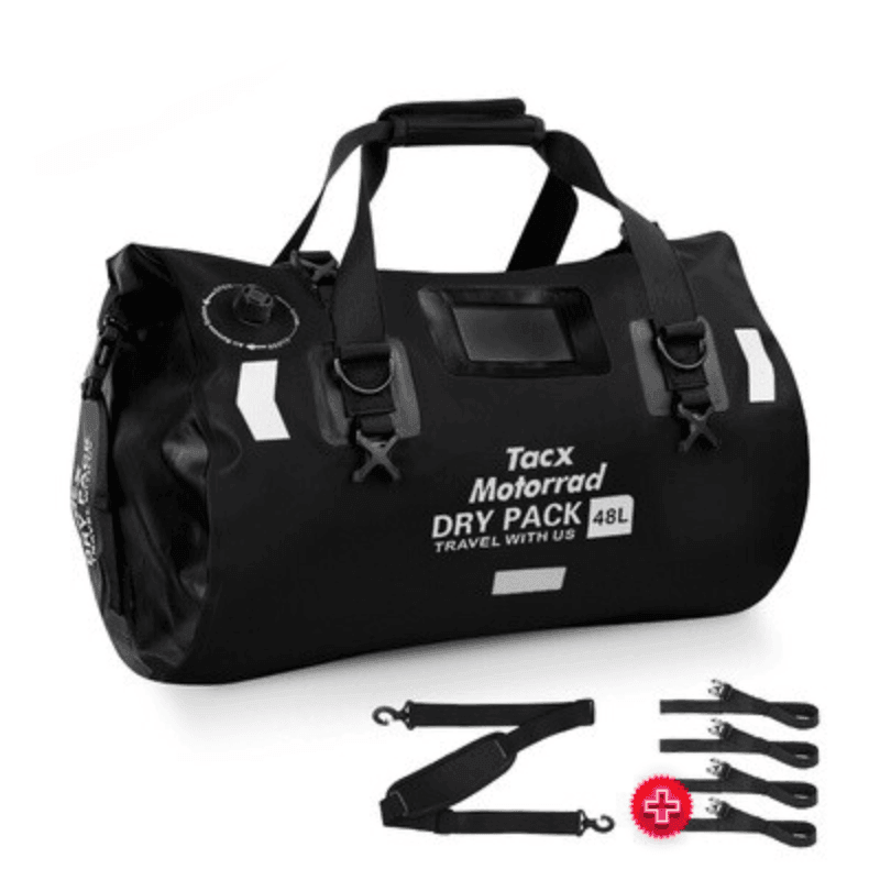 TACX™ 4-in-1 Waterproof Motorcycle Tailbag - Bean's Moto Booth