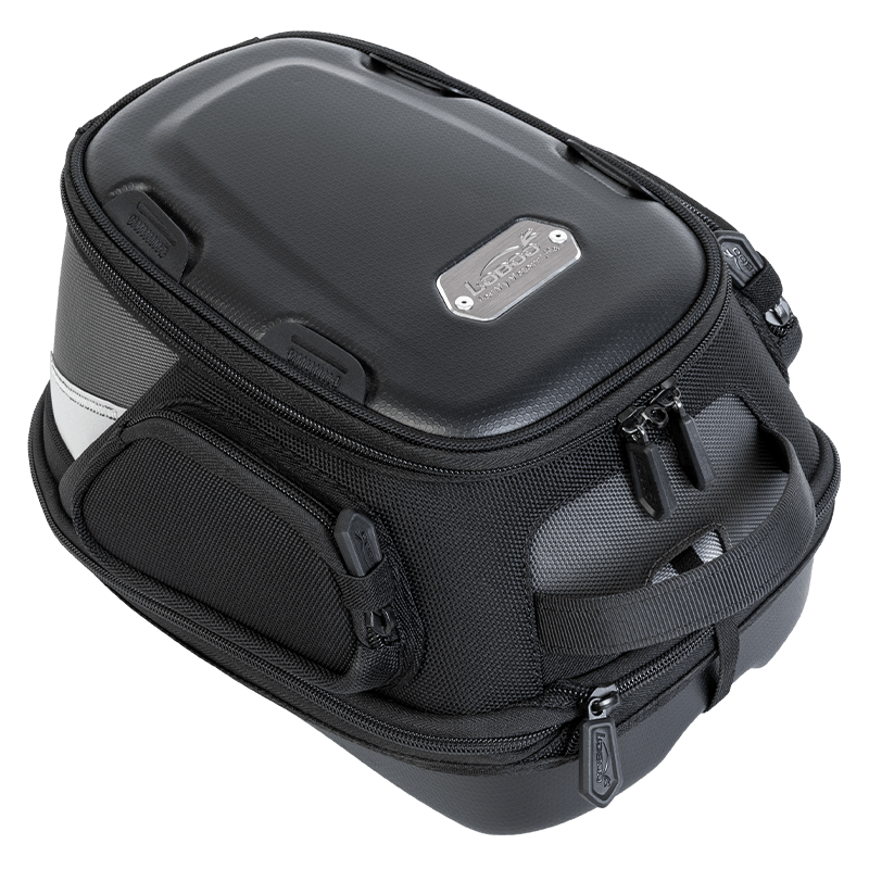 LOBOO BTB15BK Motorcycle Tank Bag – Magnetic Mount, Waterproof, Compact Design