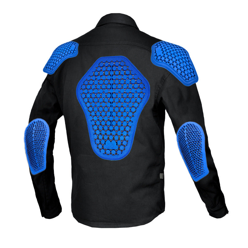 VOLERO JK-03 motorcycle riding shirt 03 black armor